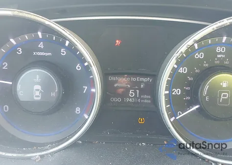 2011 Hyundai Sonata Gls from USA, damaged, VIN 5NPEB4AC4BH184820